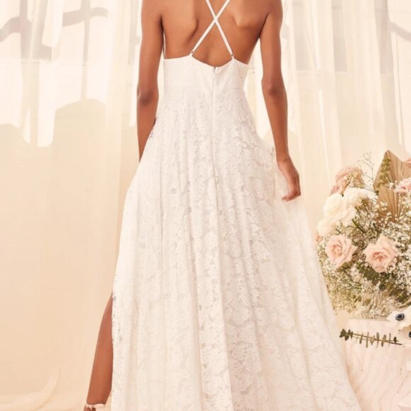 Beautiful lace wedding dress - Picture 4 of 4